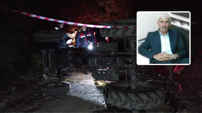 Tokat’ta traktör devrildi: Sürücü hayatını kaybetti