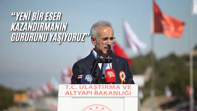 Bakan Uraloğlu Burdur-Tefenni-Çavdır yolu açılışına katıldı