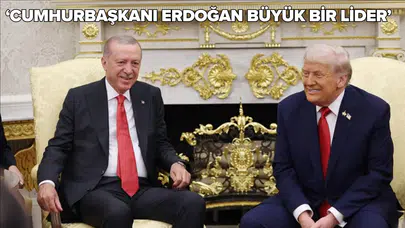 Donald Trump'tan Erdoğan'a övgü dolu sözler