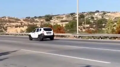 Mersin’de otoyolda geri giden sürücüye ağır ceza