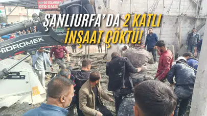 5 işçi göçük altında kaldı!