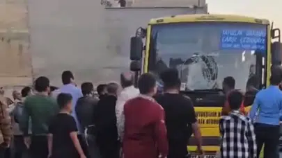 Gaziantep'te yolcu ile tartışan otobüs şoförü dövüldü!
