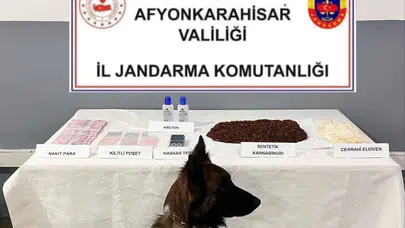 Afyonkarahisar'da uyuşturucu operasyonu: Aseton ve tütünle uyuşturucu yapan 2 kişi tutuklandı!