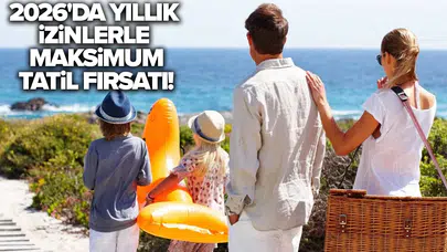 14 gün izinle 43 gün tatil mümkün!