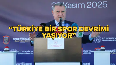 Bakan Bak, Sivas'ta spor tesislerinin temel atma törenine katıldı