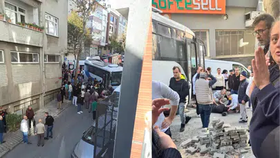 Bayrampaşa'da eşinin kullandığı minibüsün altında kalan kadın öldü