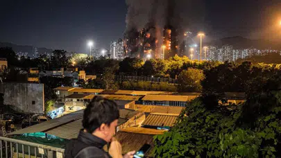 Hong Kong'da sitede çıkan yangında hayatını kaybedenlerin sayısı 94'e yükseldi!