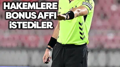 Hakemlerden TFF’ye af çağrısı