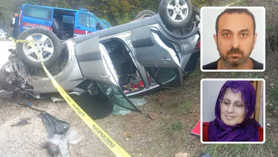 Sakarya'da araç şarampole uçtu: Anne ve oğlu hayatını kaybetti!