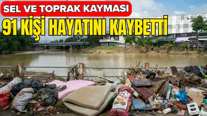 Güneydoğu Asya'yı sel vurdu!