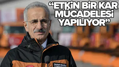 Bakan Uraloğlu, Karayolları Genel Müdürlüğü Araç Teslim Töreni'nde konuştu!