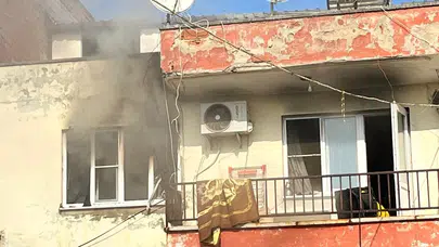 Nazilli’de acı yangın