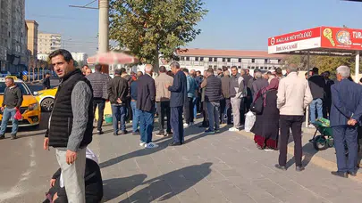 Diyarbakır’da taksi durağına silahlı saldırı