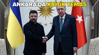Cumhurbaşkanı Erdoğan Zelensky ile görüştü
