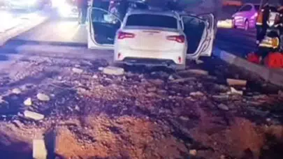 Batman’da trafiğe kapalı yolda kaza: 6 kişi yaralandı