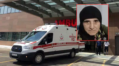 Samsun’da bahçe temizliğinde yanan ateşe düşen kadın can verdi!