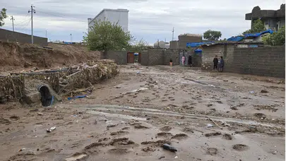 Irak'ta aylar sonra yağmur yağdı!