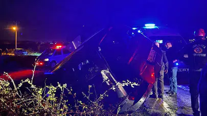 Sakarya'da iki araç çarpıştı: 1 ölü, 2 yaralı