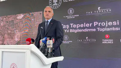 Bakan Ersoy açıkladı: Taş Tepeler’de yeni dönem
