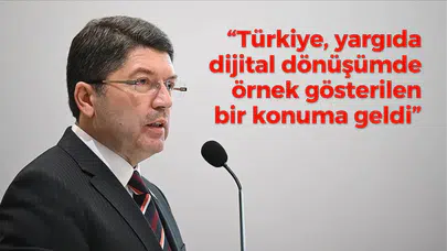 Bakan Tunç, 2. Uluslararası Adalet Konferansı'nda konuştu!