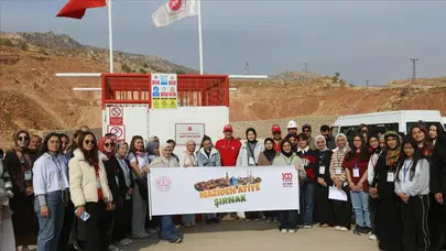 Gabar Petrol Tesisi'ne öğrencilerden özel ziyaret: ‘Maziden Atiye’ programı devam ediyor