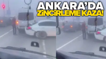 4 araç birbirine girdi