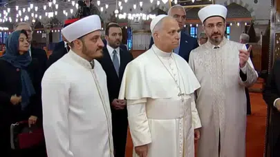 Papa 14. Leo Sultanahmet Camii'nde: İşte Papa'nın İstanbul programı