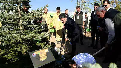 Bakan Yumaklı: 14 milyon 914 bin fidan toprakla buluştu