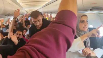 Güney Afrika, uçakta bekletilen 153 Filistinliyi ülkeye kabul etti