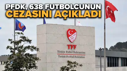 PFDK bahis oynayan futbolcuların cezalarını açıkladı
