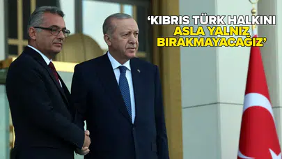 Cumhurbaşkanı Erdoğan'dan Kıbrıs vurgusu!