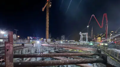 Beyoğlu'nda metro inşaatında yaşanan kazaya ilişkin 2 şüpheli tutuklandı!