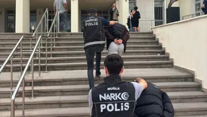 Muğla'da uyuşturucu ticareti yapan 8 şüpheli tutuklandı