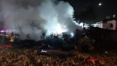 Ankara’da yangını: Zihinsel engelli üç kardeş kurtarıldı