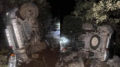 Mardin’de pick-up devrildi: 2'si çocuk 6 kişi yaralandı!