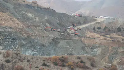 Sivas'ta göçük altında kalan işçiyi arama çalışmalarına ara verildi