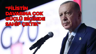 Cumhurbaşkanı Erdoğan G20 Liderler Zirvesi’nin ardından basın toplantısında konuştu