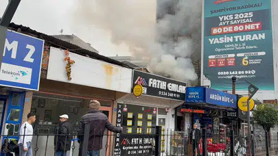 Bursa’da pide imalathanesinde yangın çıktı