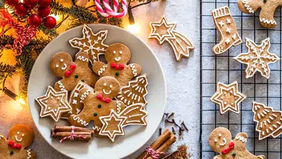 Yılbaşı kutlamalarınıza lezzet katacak zencefilli tarçınlı kurabiye tarifi nedir?