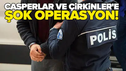 3'ü çocuk 7 kişi gözaltında!