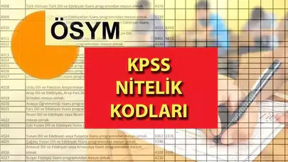 KPSS Nitelik Kodları ve İşlevleri