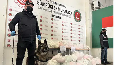 Kapıkule’de tırda rekor uyuşturucu yakalandı!