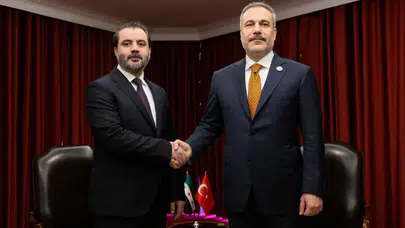 Bakan Fidan, Suriye Dışişleri Bakanı Şeybani ile görüştü