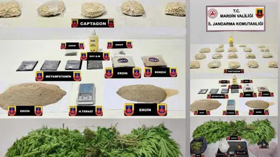 Mardin'de uyuşturucu operasyonu: 5 kişi tutuklandı