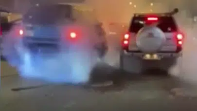 Esenyurt’ta lastik yakıp yol kapattılar: 144 bin TL ceza yediler!