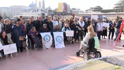3 Aralık Engelliler Günü için Taksim'de tören!