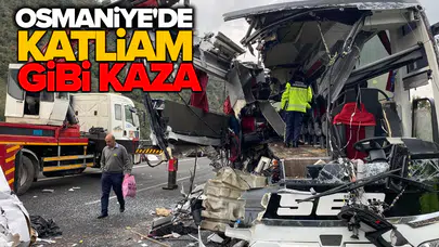 Yolcu otobüsü, tıra çarptı: 6 ölü, 11 yaralı!