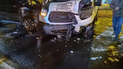 Mardin'de buzlanma nedeniyle 4 farklı kaza: 3 yaralı!