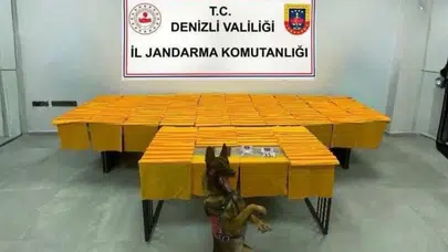Denizli’de jandarmadan operasyon: 2,7 milyon kullanımlık uyuşturucu yakalandı