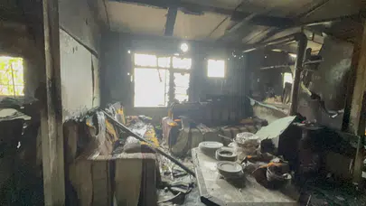 Dilovası’nda yangın: Yaşlı adam kurtarılamadı